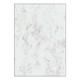 Marmorpapier - 50 Blatt - 200g/m² grau, Sigel, 21x29.7 cm