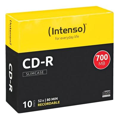 Intenso CD-Rohlinge »CD-R« 10 Stück silber Image