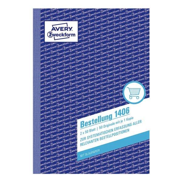 Avery Zweckform Formularbuch »Bestellung« weiß, 14.8x21 cm Image