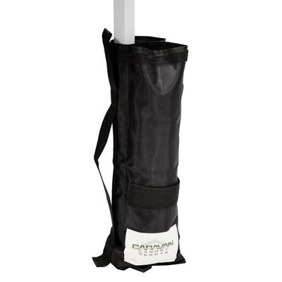 Caravan Canopy 10001200001 Black 25 lb. Weight Bag - 4/Set