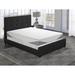 Darby Home Co Tia Tufted Standard Bed Upholstered/Polyester/Metal in Brown/Gray | 48 H x 76 W x 91 D in | Wayfair D354E4E61A014079BD349A625AB58AFE