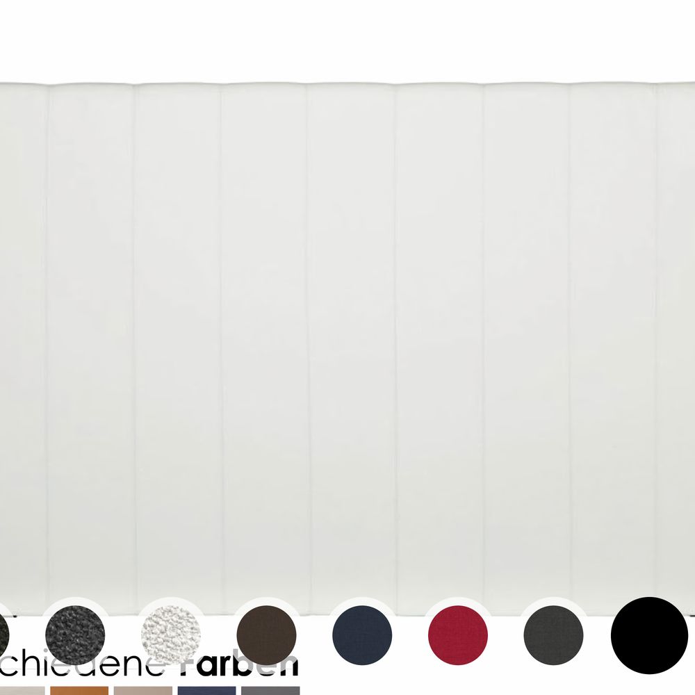 Hasena Wandpaneele Colina XL 201 cm / PK3 Campos 375 nero Image