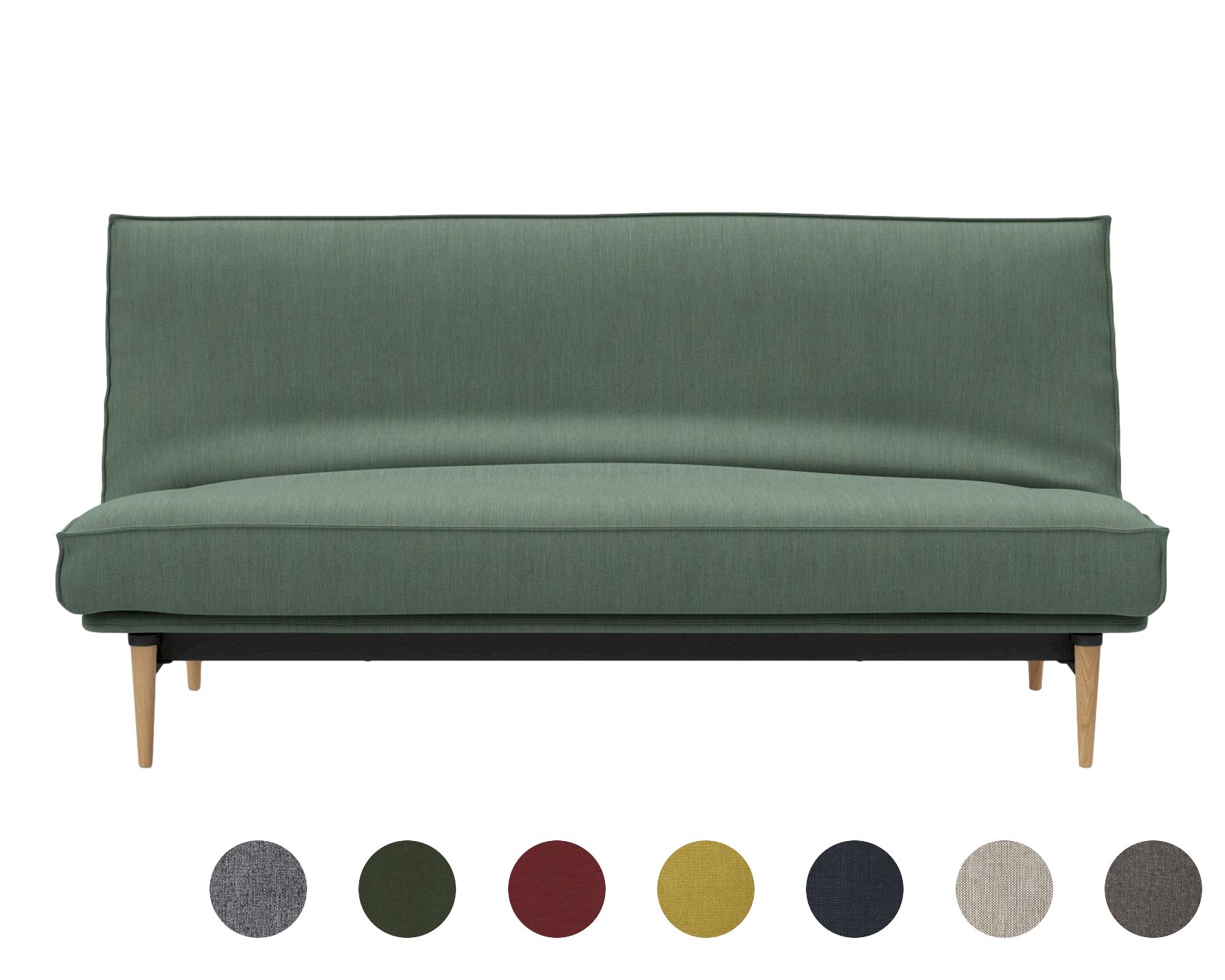 Innovation Colpus Multifunktionales Klappsofa 140x200 cm / 561 Rot / Spring / ohne Bezug