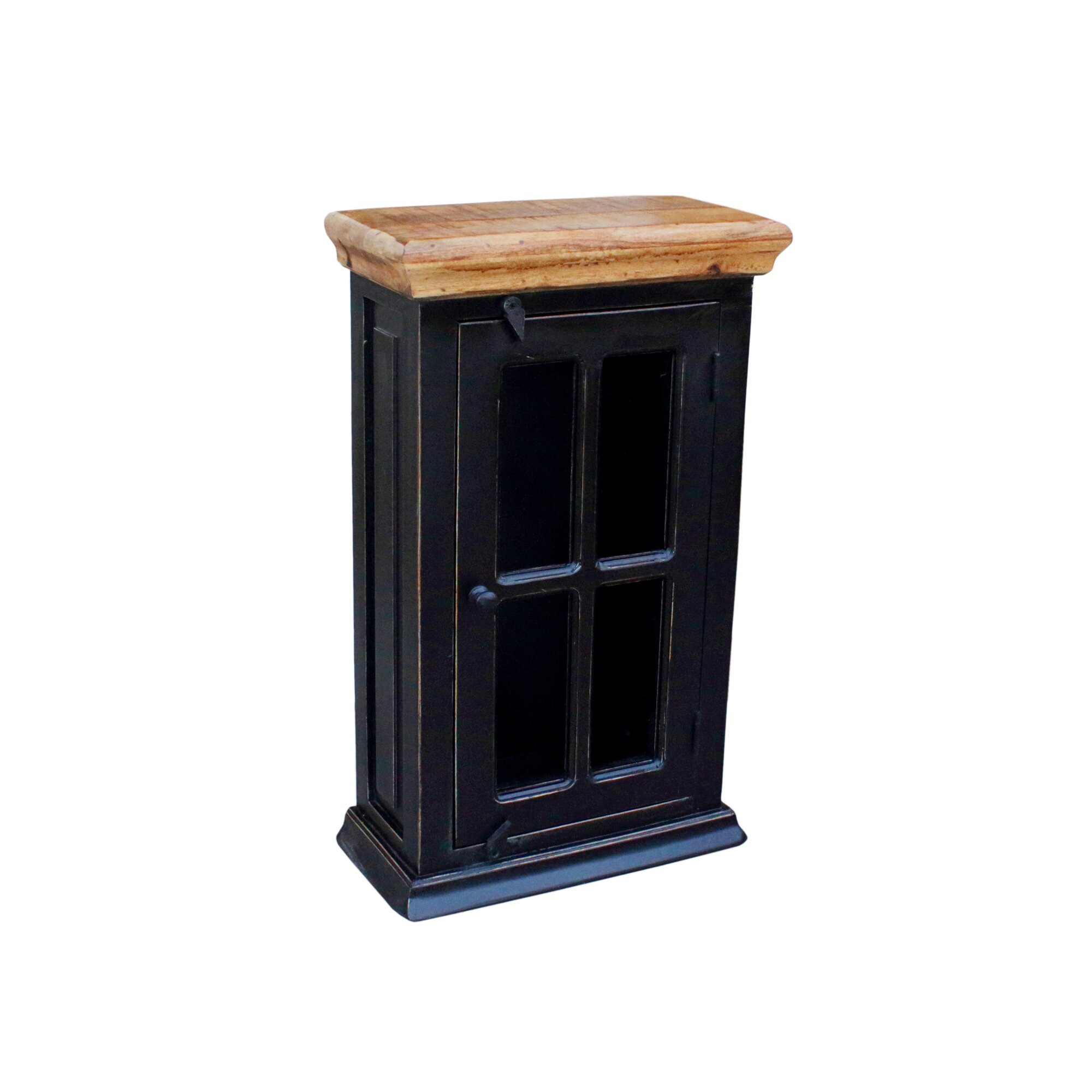 SIT »Corsica« Massivholz Mango Bad-Hängeschrank schwarz Image