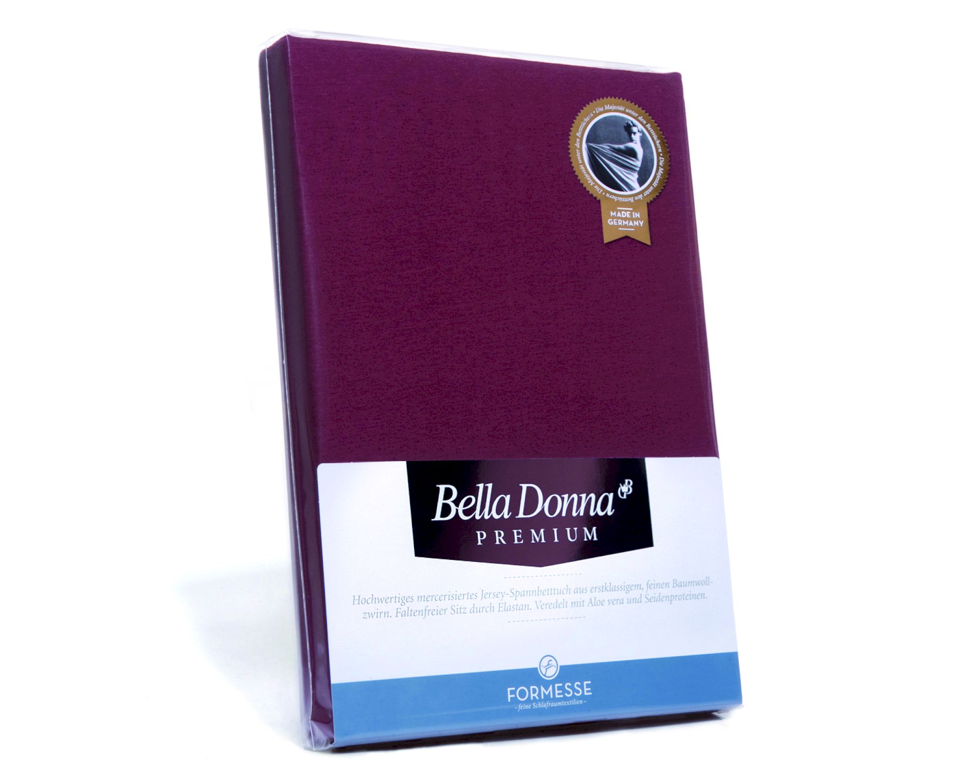 Formesse »Bella Donna« Premium Spannbetttuch 0125 platin / 180x200 - 200x220 cm Image