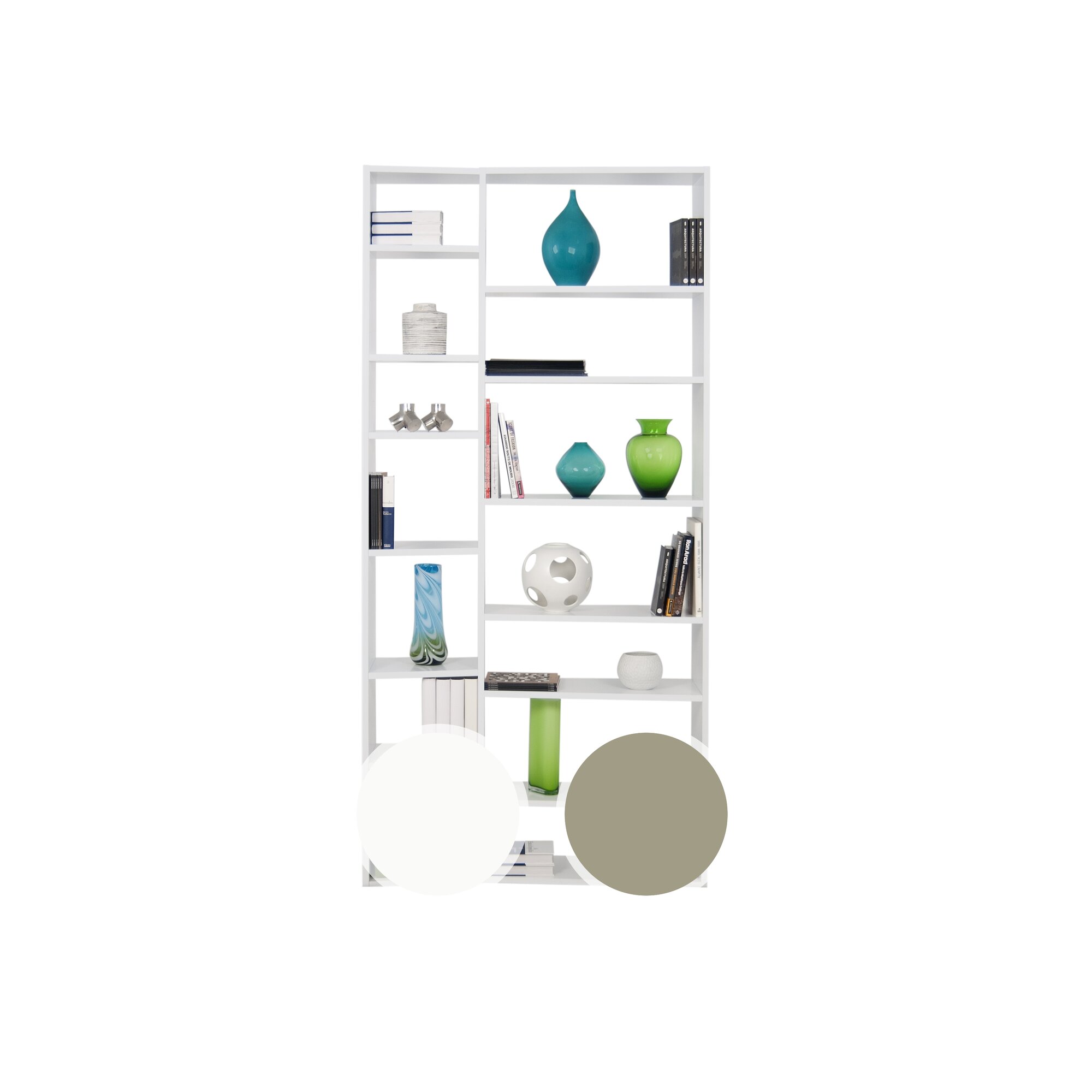 TemaHome »Valsa 01« Bücherregal Weiß