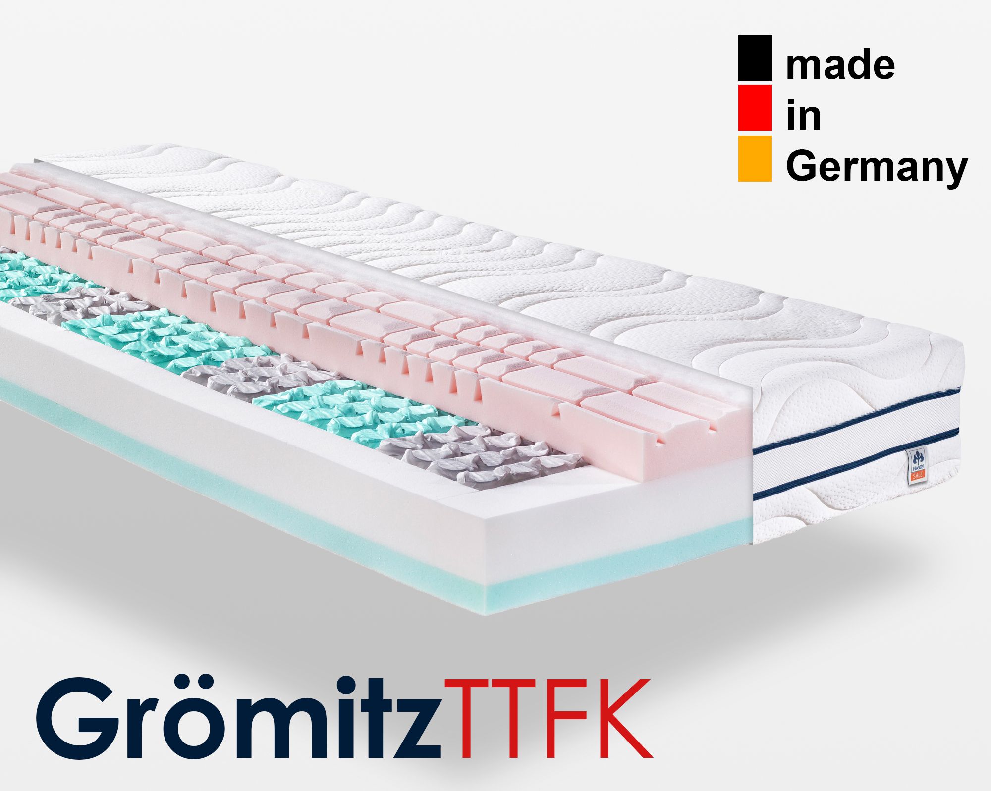 Badenia »Irisette Grömitz« Taschenfederkern-Matratze 100x200 cm H2