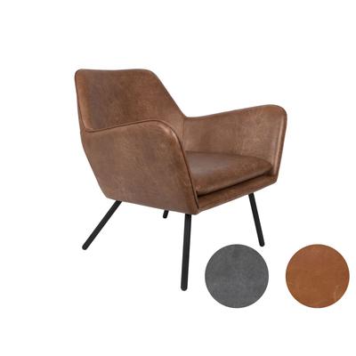 designline »Bon« Sessel Dunkelgrau