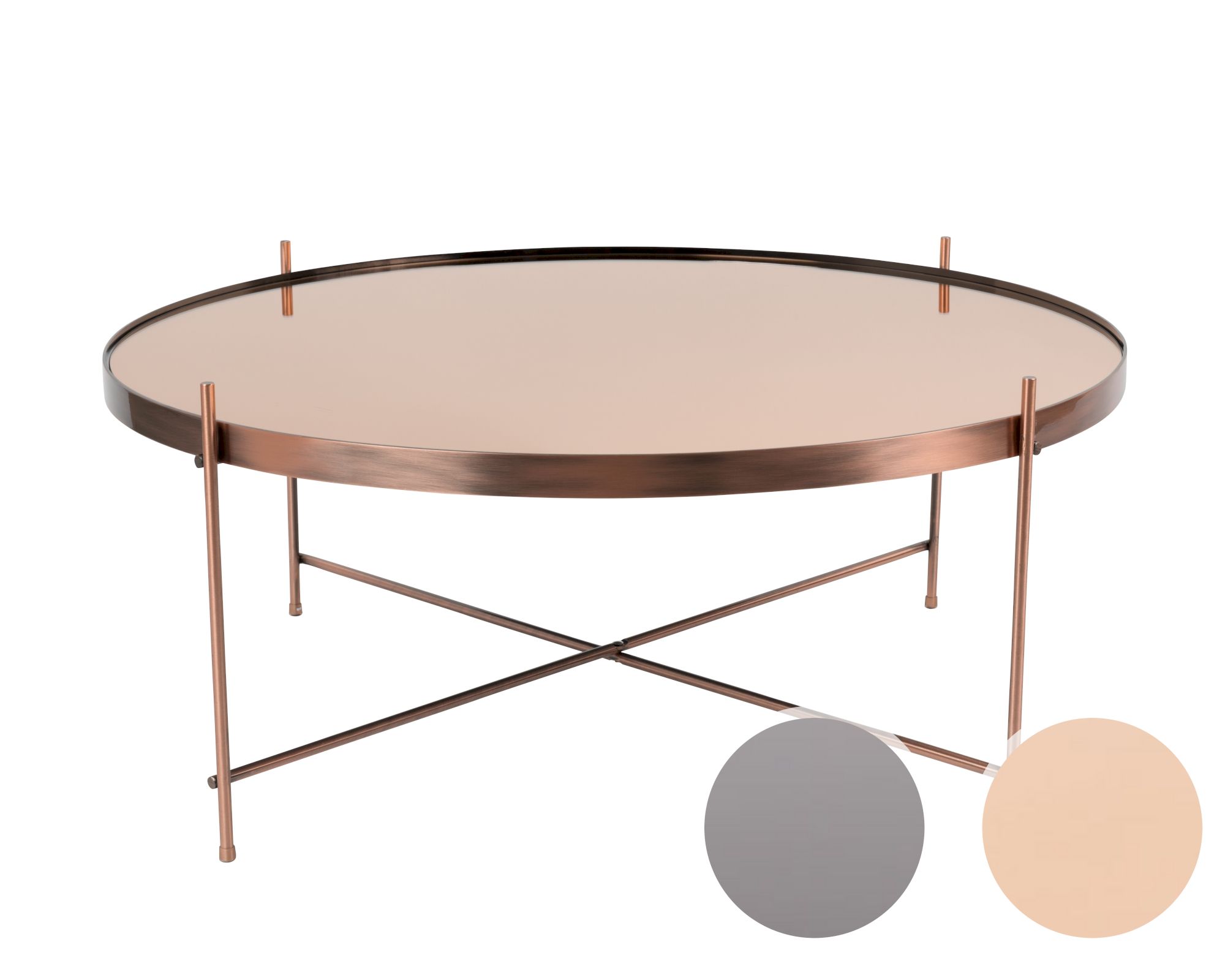 Zuiver Couchtisch Cupid XL / Schwarz