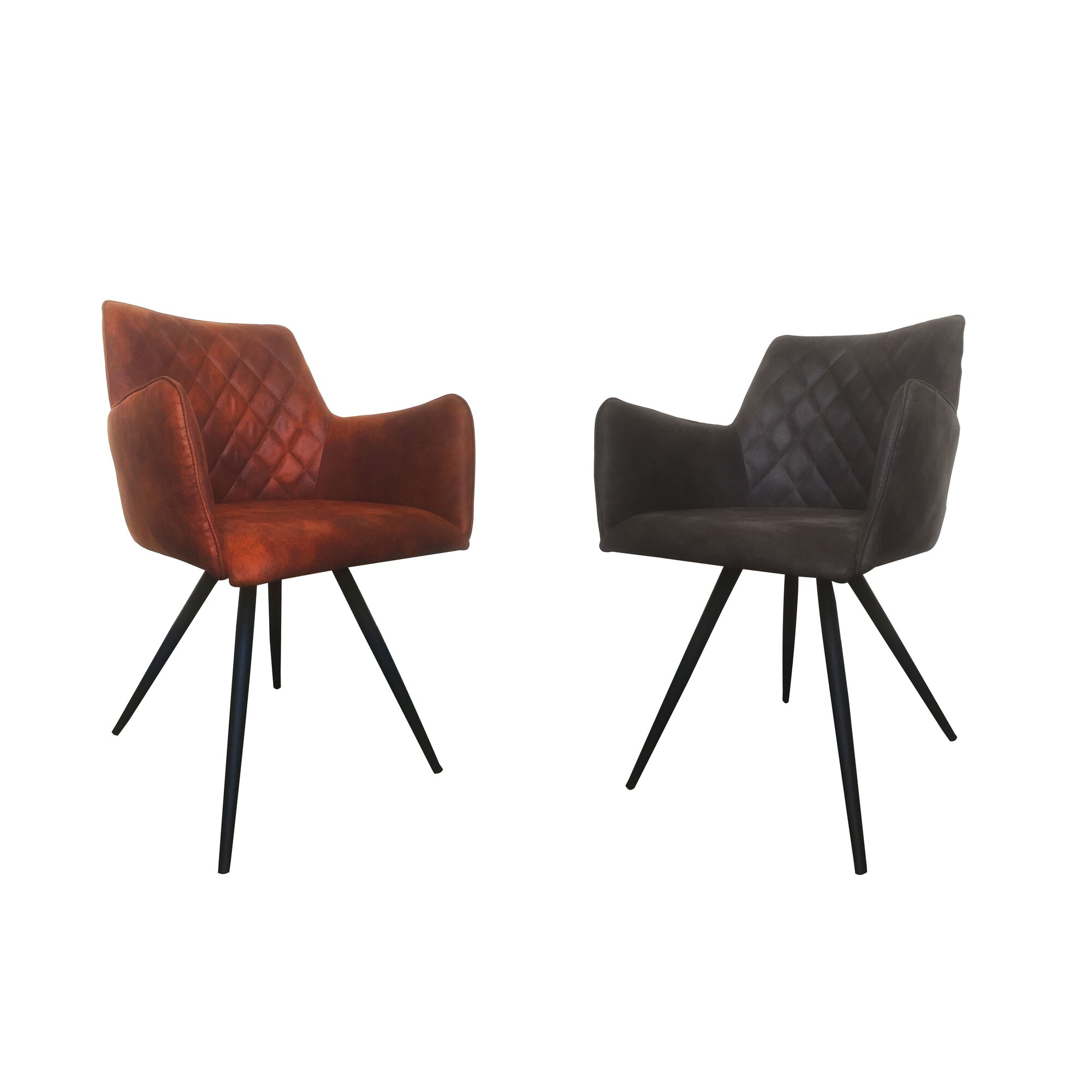 SIT Polsterstuhl Diamond 2485 2485-30 / Braun / B 57 x H 81 x T 59 cm