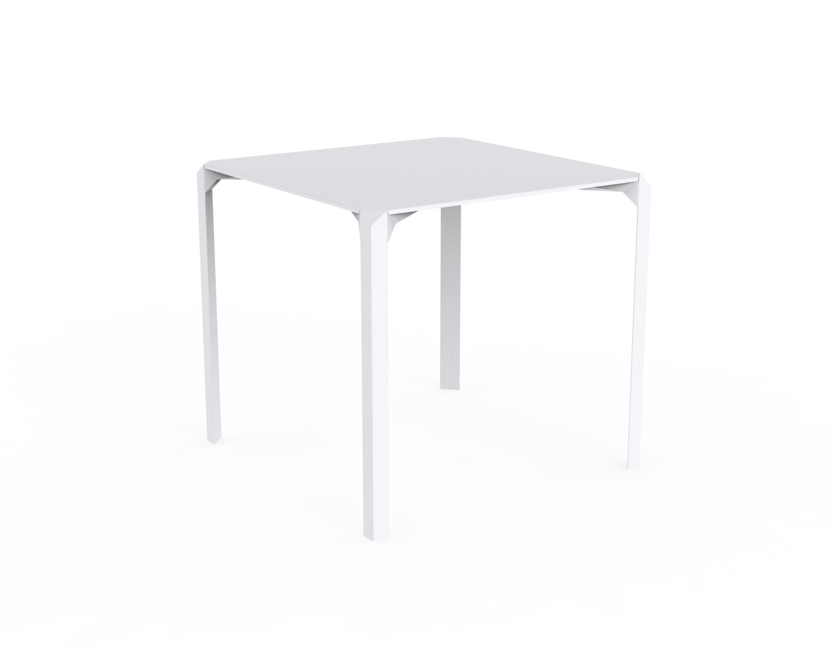 Vondom »QUARTZ« Outdoor Tisch quadratisch Ecru/Black / 79x79 cm Image
