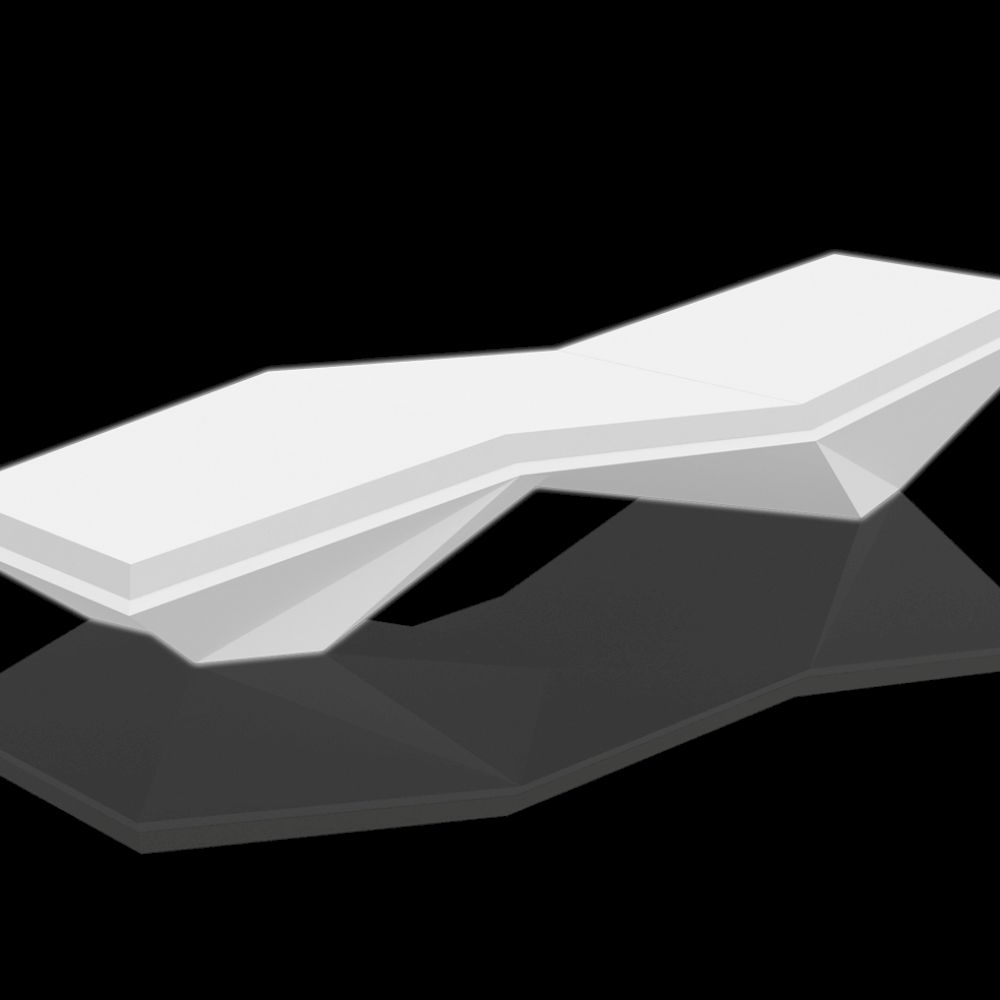 Vondom »FAZ« Outdoor Sonnenliege I - LED-Beleuchtung LED Weiss / Nautical White 1100