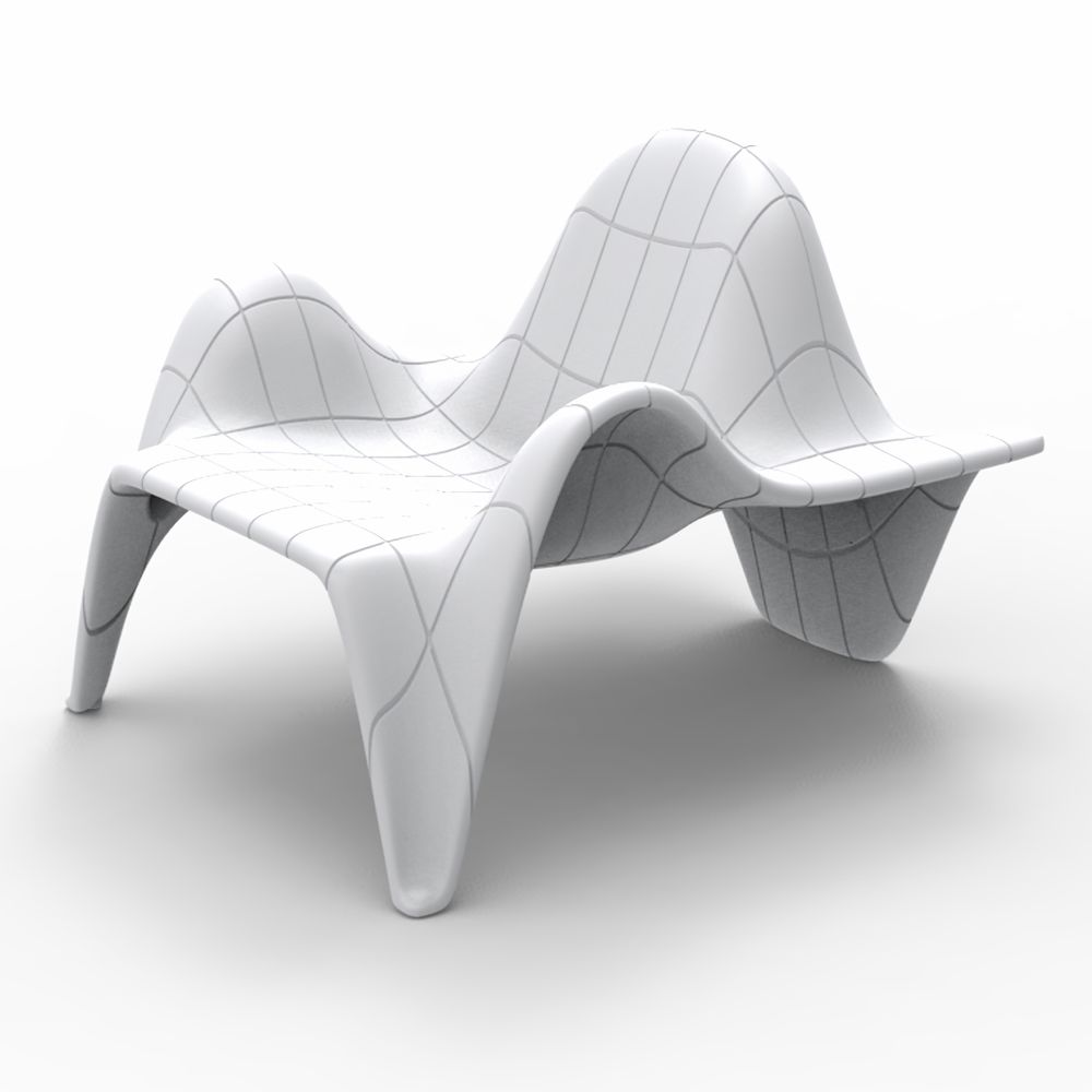 Vondom »F3« Outdoor Sessel Lackiert Hochglanz / White