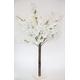 SILK ARTIFICIAL BLOSSOM TREES CENTREPIECE 2 COLOURS WEDDING DECOR DECORATION (Ivory)