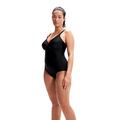 Speedo Damen Brigitte Badeanzug, Schwarz, 34