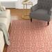 Red/White 108 x 0.2 in Indoor Area Rug - Darby Home Co Altizer Red/Cream Area Rug Polypropylene | 108 W x 0.2 D in | Wayfair