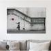 Wrought Studio™ There Is Always Hope by Banksy - Wrapped Canvas Graphic Art Print Canvas in Gray | 20 H x 30 W x 1.5 D in | Wayfair