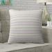 Wrought Studio™ Lazaro Cotton Indoor/Outdoor Striped Euro Pillow Eco-Fill/Cotton | 16 H x 16 W x 5 D in | Wayfair 4373DFCFA1A643F687507D3809531D3C