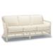 Hampton Seating Replacement Cushions - Loveseat, Stripe, Cara Stripe Indigo Loveseat - Frontgate