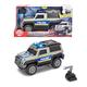 Dickie 203306003 Toys Polizei SUV mit Zubehör, Polizeiauto, Geländefahrzeug, Spielzeugauto, Heckklappe zum Öffnen, Licht & Sound, inkl. Batterien, 30 cm, ab 3 Jahren