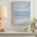 Highland Dunes Mina 'Family Cottage' by Graffitee Studios Graphic Art on Wrapped Canvas in Blue/White | 24 H x 18 W x 1.5 D in | Wayfair