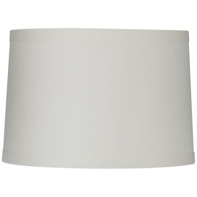 Springcrest Off-White Linen Drum Lamp Shade 15X16X...