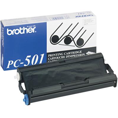 Brother PC501 Black Thermal Transfer Print Cartridge
