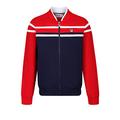 Fila Vintage Men's naso Chest Stripe Track Jacket, Blue, Small