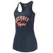 Women's Soft as a Grape Navy Detroit Tigers Multicount Racerback Tank Top