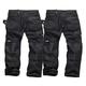 Scruffs Men's Ripstop Trousers Twin Pack Work Utility Pants, Black, 34 Long