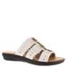 Easy Street Nori - Womens 8 White Sandal W