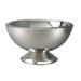 Alcott Hill® Jelks Hammered Stainless Steel 384 Oz. Punch Bowl Stainless Steel in Gray | 9.75 H x 17 W in | Wayfair