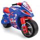 INJUSA – Winner Spidey XL Ride-on Motorbike, Official Brand Licence, for Children +3 Years, Wide Wheels and Carrying Handle, Non Electric