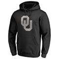 Men's Fanatics Branded Black Oklahoma Sooners Camo Cloak Pullover Hoodie