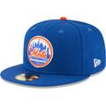 Men's New Era Blue York Mets Cooperstown Collection Wool 59FIFTY Fitted Hat