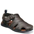 Nunn Bush Rio Grande Closed Toe Sandal - Mens 9 Brown Sandal Medium