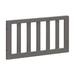 Davinci Toddler Bed Rail in Gray/Brown | 13.75 H x 25 W x 0.88 D in | Wayfair M12599SL
