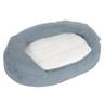 Letto Memory ovale - grigio - L 72 x P 50 x H 20 cm