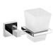 Orren Ellis Hindes Tumbler Holder Metal in Gray | 4 H x 5.5 W x 3.75 D in | Wayfair 5055562ABC1E4CAF8A3084296E5BA3A2