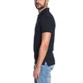 Tommy Hilfiger - Mens Clothes - Tommy Jeans Men - Designer T Shirts Men - Original Fine Pique Short Sleeve Polo - Tommy Black - Size L