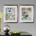 'Garden Bloom' 2 Piece Framed Graphic Art Print Set Paper in Blue/Brown/White Laurel Foundry Modern Farmhouse® | Wayfair