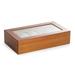 Red Barrel Studio® Watch Box Wood in Brown | 3.25 H x 14.25 W x 8.25 D in | Wayfair 7002FB06BF56409CA5E74586000194D6