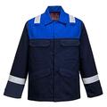 Portwest Bizflame Plus Jacket, Size: XL, Colour: Navy/Royal, FR55NRRXL