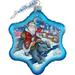 The Holiday Aisle® World Fairy Tale Snowflake Shaped Ornament Holiday Splendor Collection Glass in Blue/Red | 4 H x 3.5 W x 2 D in | Wayfair