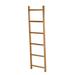 Wrought Studio™ Towel 6' Blanket Ladder Wood/Solid Wood in Brown | 71 H x 22.5 W x 2 D in | Wayfair CBB52EA956C24ED09668B7E34CB3F6B9