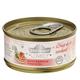 Dehner Premium Lovely Katzenfutter Adult, Ergänzungsfutter, Thunfisch und Shrimps mit Reis, 24 x 70 g (1680 g)