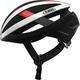 ABUS Viantor Racing Bike Helmet - Sporty Bicycle Helmet for Beginners - for Women and Men - Red, Size L