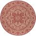 Red 79 x 0.25 in Indoor Area Rug - Bungalow Rose Donivin Oriental Area Rug Polypropylene | 79 W x 0.25 D in | Wayfair