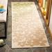 Green/White 31 x 0.25 in Indoor Area Rug - Red Barrel Studio® Coreatha Beige/Green Area Rug Polypropylene | 31 W x 0.25 D in | Wayfair