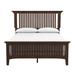 August Grove® Moradian Low Profile Standard Bed Wood in Brown | 54.31 H x 71.5 W x 87.5 D in | Wayfair CD60231F553B4329AB28437E2A54FE08